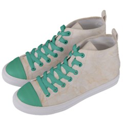 Rock Tile Marble Structure Women s Mid-top Canvas Sneakers by Celenk