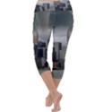 Tornado Storm Lightning Skyline Capri Yoga Leggings View4