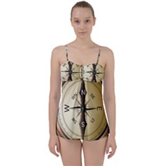 Compass North South East Wes Babydoll Tankini Set