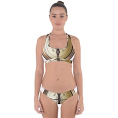 Compass North South East Wes Cross Back Hipster Bikini Set