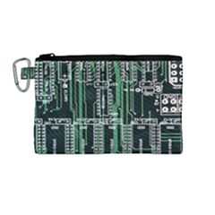 Printed Circuit Board Circuits Canvas Cosmetic Bag (medium)