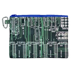 Printed Circuit Board Circuits Canvas Cosmetic Bag (xl)