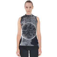 Space Universe Earth Rocket Shell Top by Celenk