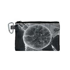 Space Universe Earth Rocket Canvas Cosmetic Bag (small)