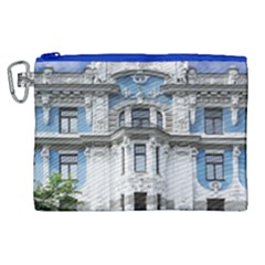 Squad Latvia Architecture Canvas Cosmetic Bag (xl) by Celenk