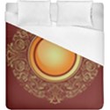 Badge Gilding Sun Red Oriental Duvet Cover (King Size) View1