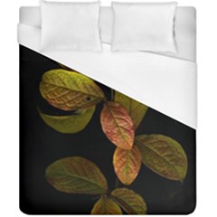 Autumn Leaves Foliage Duvet Cover (california King Size) by Celenk