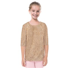 Rock Tile Marble Structure Kids  Quarter Sleeve Raglan Tee