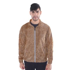 Rock Tile Marble Structure Wind Breaker (men) by Celenk