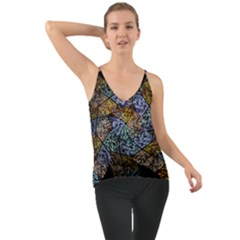 Multi Color Tile Twirl Octagon Cami