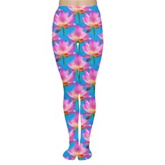 Seamless Flower Pattern Colorful Women s Tights by Celenk