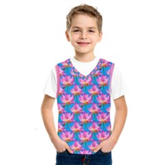 Seamless Flower Pattern Colorful Kids  Sportswear by Celenk