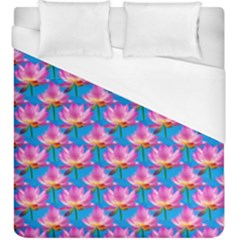 Seamless Flower Pattern Colorful Duvet Cover (king Size) by Celenk