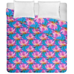 Seamless Flower Pattern Colorful Duvet Cover Double Side (california King Size) by Celenk