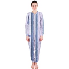 Plank Pattern Image Organization Onepiece Jumpsuit (ladies)  by Celenk