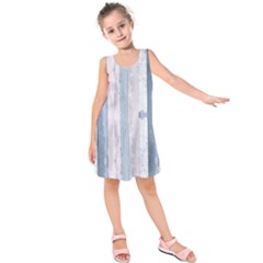 Plank Pattern Image Organization Kids  Sleeveless Dress by Celenk