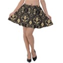 Wallpaper Wall Art Architecture Velvet Skater Skirt View1