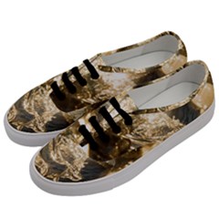 Gold Sea Coast Waves Depier Men s Classic Low Top Sneakers