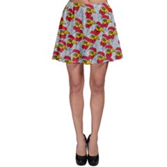 Chickens Animals Cruelty To Animals Skater Skirt by Celenk