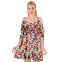 Chickens Animals Cruelty To Animals Cutout Spaghetti Strap Chiffon Dress by Celenk