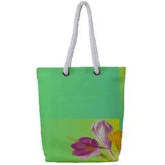 Background Homepage Blossom Bloom Full Print Rope Handle Tote (small)