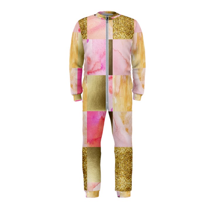 collage gold and pink OnePiece Jumpsuit (Kids)