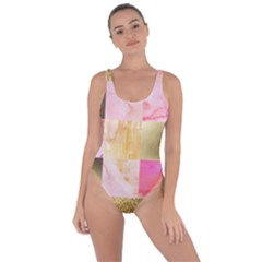 Collage Gold And Pink Bring Sexy Back Swimsuit by NouveauDesign