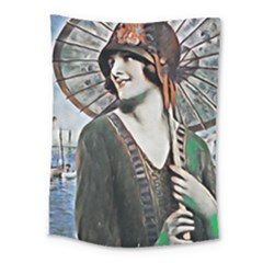 Gatsby Sommer Medium Tapestry by NouveauDesign