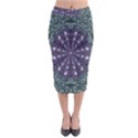 Star And Flower Mandala In Wonderful Colors Midi Pencil Skirt View1