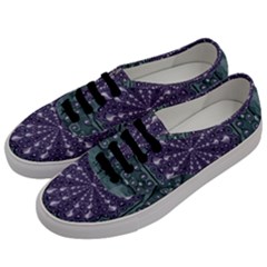 Star And Flower Mandala In Wonderful Colors Men s Classic Low Top Sneakers by pepitasart