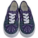 Star And Flower Mandala In Wonderful Colors Kids  Classic Low Top Sneakers View1