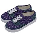 Star And Flower Mandala In Wonderful Colors Kids  Classic Low Top Sneakers View2