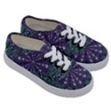 Star And Flower Mandala In Wonderful Colors Kids  Classic Low Top Sneakers View3