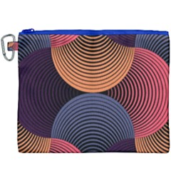 Geometric Swirls Canvas Cosmetic Bag (xxxl)