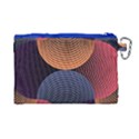 Geometric Swirls Canvas Cosmetic Bag (Large) View2