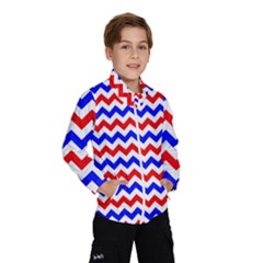 Zig Zag Pattern Wind Breaker (kids)