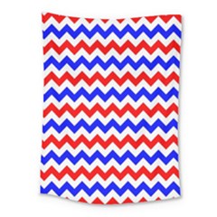 Zig Zag Pattern Medium Tapestry by Celenk