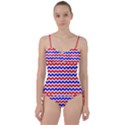 Zig Zag Pattern Sweetheart Tankini Set View1