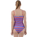 Zig Zag Pattern Sweetheart Tankini Set View2