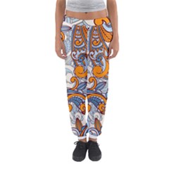 Paisley Pattern Women s Jogger Sweatpants by Celenk