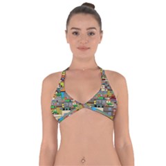 Building Halter Neck Bikini Top