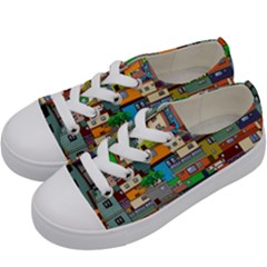 Building Kids  Low Top Canvas Sneakers