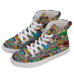 Building Women s Hi-top Skate Sneakers