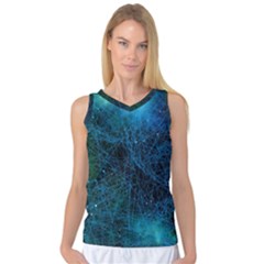 System Network Connection Connected Women s Basketball Tank Top by Celenk