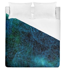 System Network Connection Connected Duvet Cover (queen Size) by Celenk