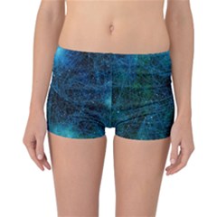 System Network Connection Connected Reversible Boyleg Bikini Bottoms by Celenk