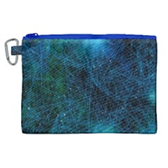 System Network Connection Connected Canvas Cosmetic Bag (xl) by Celenk