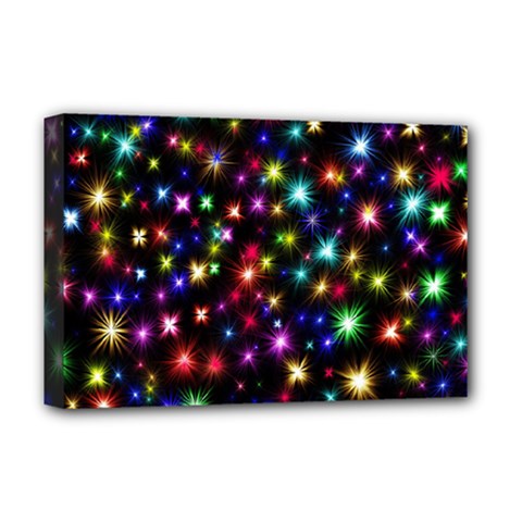 Fireworks Rocket New Year S Day Deluxe Canvas 18  X 12   by Celenk