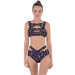 Fireworks Rocket New Year S Day Bandaged Up Bikini Set  by Celenk