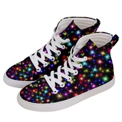 Fireworks Rocket New Year S Day Women s Hi-top Skate Sneakers by Celenk